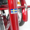 Trehjulig Elcykel Evobike Flex 20-16 tum 2011-2018 SVART - 250W