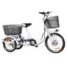 Trehjulig Elcykel Evobike Flex 20-16 tum Vit 2013-2018 - 250W