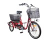 Trehjulig Elcykel Evobike Flex 20-16 tum Vit 2013-2018 - 250W