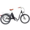 Trehjulig Elcykel Evobike Elegant 24 tum 250W - Svart