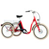 Trehjulig Elcykel Evobike Elegant 24 tum 250W - Röd