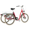 Trehjulig Elcykel Evobike Elegant 24 tum 250W - Röd