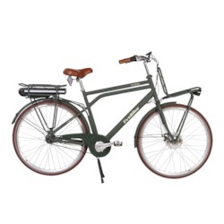 FYNDEX - Elcykel EvoBike CLASSIC-7 250W 2018 - OLIVGRÖN - herr