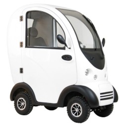 FYNDEX - Blimo Kabinscooter - Vit - ENDAST HÄMTNING
