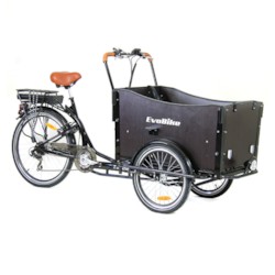FYNDEX -Elcykel Lådcykel EvoBike Cargo 250W - Monterad