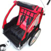 DEMOEX - Cykelvagn SunBee Cruiser Strollerkit - Svart/Blå