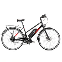 FYNDEX - Elcykel EvoBike SPORT-8 500W 2019 - Mattsvart, dam