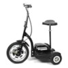 FYNDEX - Trehjulig scooter Trigger, 500W - Svart MONTERAD