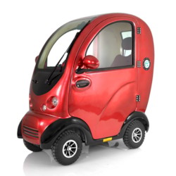 FYNDEX - Blimo Kabinscooter Plus - Rödmetallic