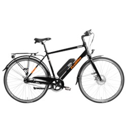 FYNDEX - Elcykel EvoBike SPORT-7 250W - Mattsvart, herr 2019