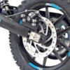 FYNDEX - Elektrisk Dirtbike Nitrox Trial 1000W med sits - Vit/blå