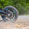 FYNDEX - Elektrisk Dirtbike Nitrox Trial 1000W med sits - Vit/blå