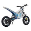 FYNDEX - Elektrisk Dirtbike Nitrox Trial 1000W med sits - Vit/blå