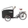 FYNDEX - Elcykel Lådcykel Evobike Cargo PRO Darkwood