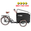 FYNDEX - Elcykel Lådcykel Evobike Cargo PRO Darkwood