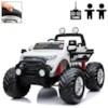 FYNDEX - Elbil Ford Ranger Monster Truck 4WD 12V - Vit