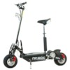 FYNDEX - Elscooter 800 W Dirt med lysen - SVART