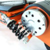 FYNDEX - Elscooter 800 W Dirt med lysen - SVART