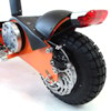 FYNDEX - Elscooter 800 W Dirt med lysen - SVART