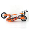 FYNDEX - Elscooter 800 W Dirt med lysen - SVART