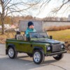 FYNDEX - Elbil Land Rover Defender - Grön