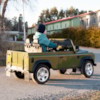 FYNDEX - Elbil Land Rover Defender - Grön