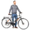 Elcykel EvoBike SPORT-8 Mid-Drive 250W - 2018 - SVART - herr