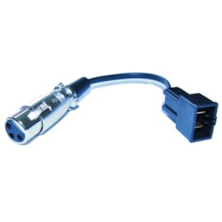 Laddningsingång 16 mm XLR TILL BATTERIPAKET