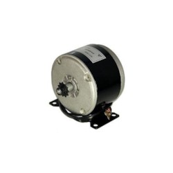 Elmotor 350W 24V med fästplatta