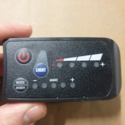 5-speed PAS-kontrollpanel till Evobike