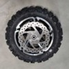 Framhjul med däck och slang, 1000W-2000W, 90/65-6,5 Dirt