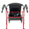 Rollator Blimo Deluxe V2 VINRÖD - Aluminium