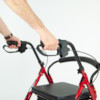 Rollator Blimo Deluxe V2 VINRÖD - Aluminium