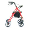 Rollator Blimo Deluxe V2 VINRÖD - Aluminium