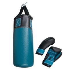 Boxningssäck inkl handskar